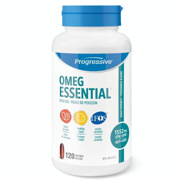 Progressive OmegEssential - 120 softgels - Omega 3 Supplements - Hyperforme.com