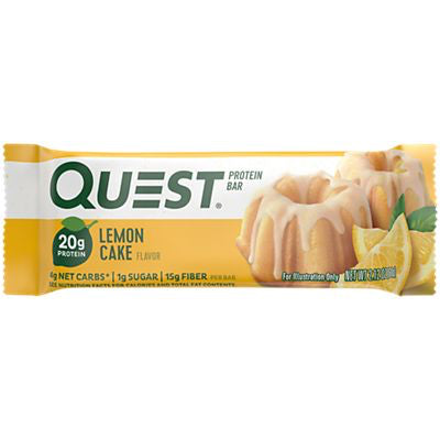 Quest Bars - 1 Bar Lemon Cake - Protein Bars - Hyperforme.com