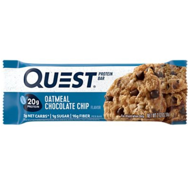 Quest Bars - 1 Bar Oatmeal Chocolate Chip - Protein Bars - Hyperforme.com