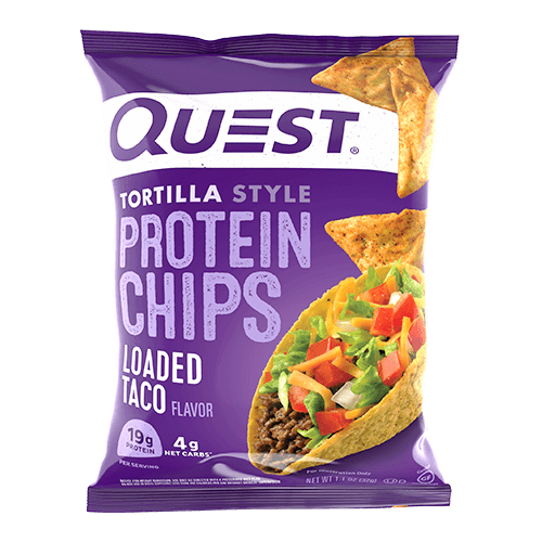 Quest Protein Chips - Tortilla Style Loaded Taco - Snacks - Hyperforme.com