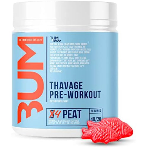 Raw Nutrition CBum Thavage Pre Workout - 40 Servings 4-Peat - Pre-Workout - Hyperforme.com