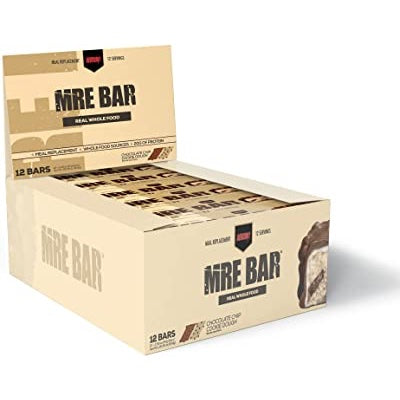 Redcon1 MRE Meal Replacement Bar - 12 Bars Chocolate Chip Cookie Dough - Protein Bars - Hyperforme.com