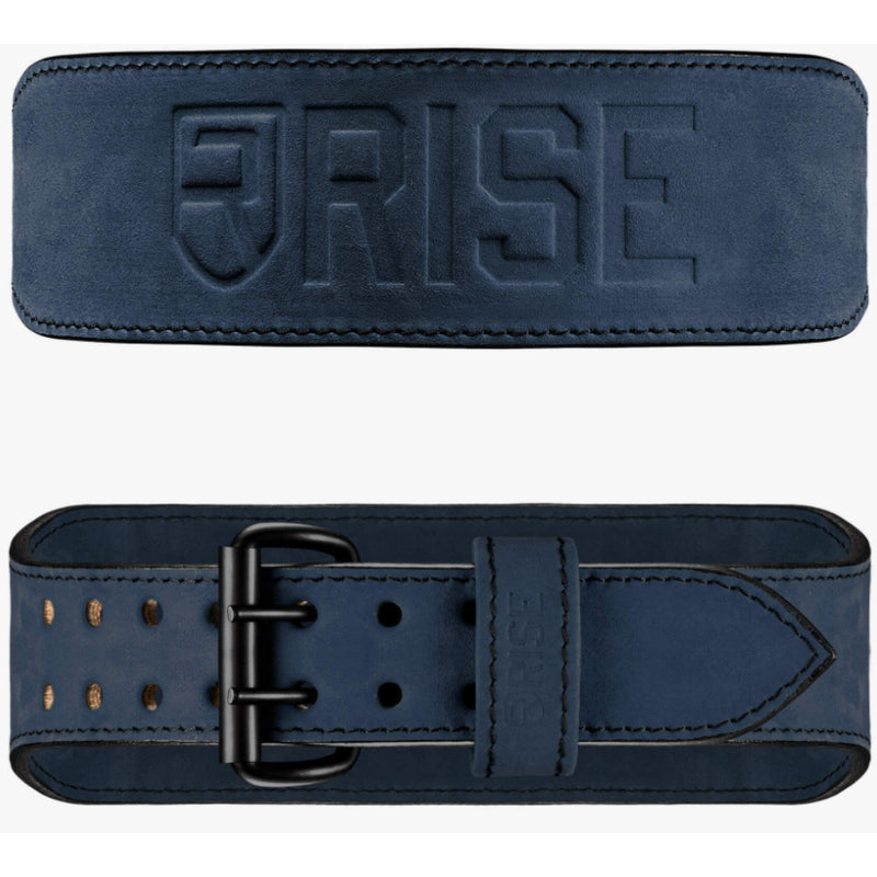 Rise 7mm Old School Leather Belt Navy / Small (24-29) - Apparel & Accessories - Hyperforme.com