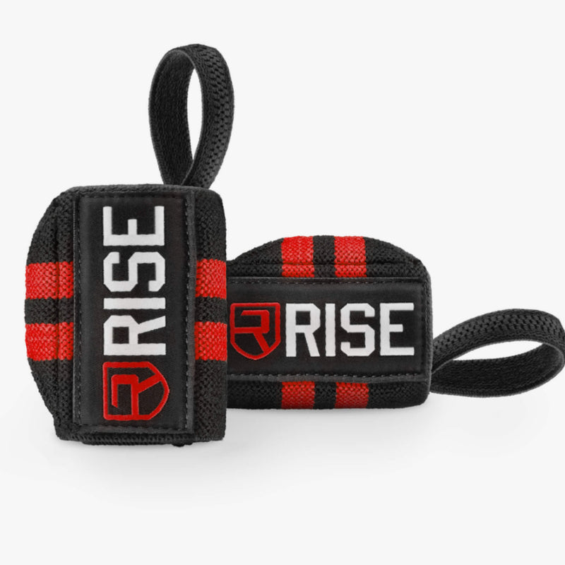 Rise Wrist Wraps - 18 Inch Red - Apparel & Accessories - Hyperforme.com