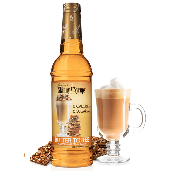 Skinny Mixes Sugar Free Syrup - 750ml Butter Toffee - Flavors & Spices - Hyperforme.com