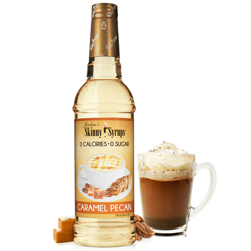Skinny Mixes Sugar Free Syrup - 750ml Caramel Pecan - Flavors & Spices - Hyperforme.com