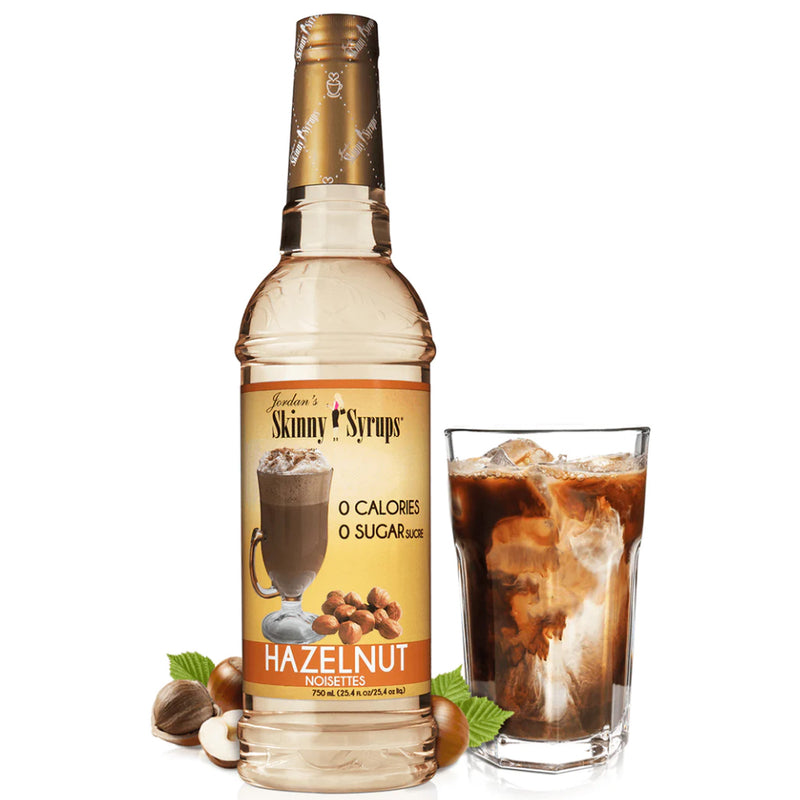 Skinny Mixes Sugar Free Syrup - 750ml Hazelnut - Flavors & Spices - Hyperforme.com