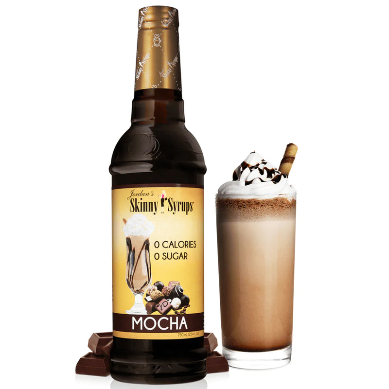 Skinny Mixes Sugar Free Syrup - 750ml Mocha - Flavors & Spices - Hyperforme.com