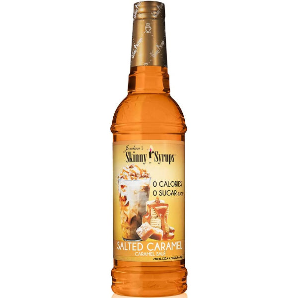Skinny Mixes Sugar Free Syrup - 750ml Salted Caramel - Flavors & Spices - Hyperforme.com