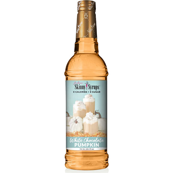 Skinny Mixes Sugar Free Syrup - 750ml White Chocolate Pumpkin - Flavors & Spices - Hyperforme.com