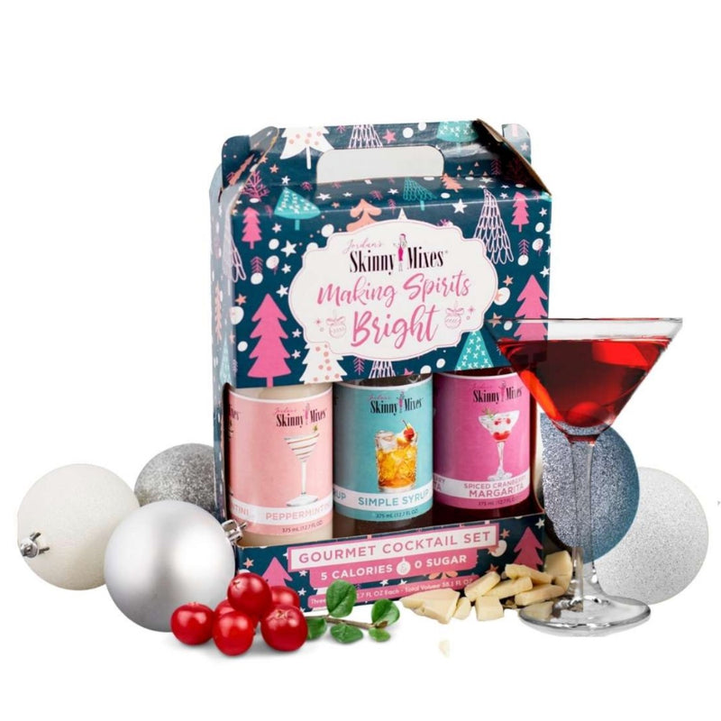 Skinny Mixes Sugar Free Discovery Box - 3x375ml Making Spirits Bright - Flavors & Spices - Hyperforme.com