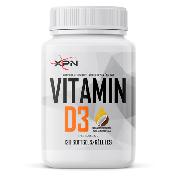 XPN Vitamin D3 - 120 Softgels - Vitamins and Minerals Supplements - Hyperforme.com