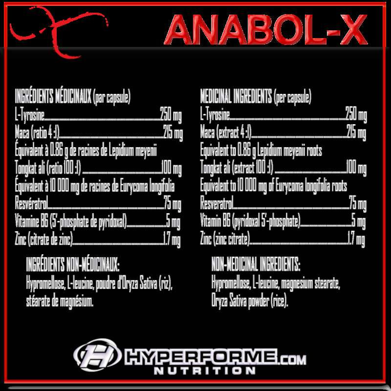 XPN Anabol-X - 90 caps - Testosterone - Hyperforme.com
