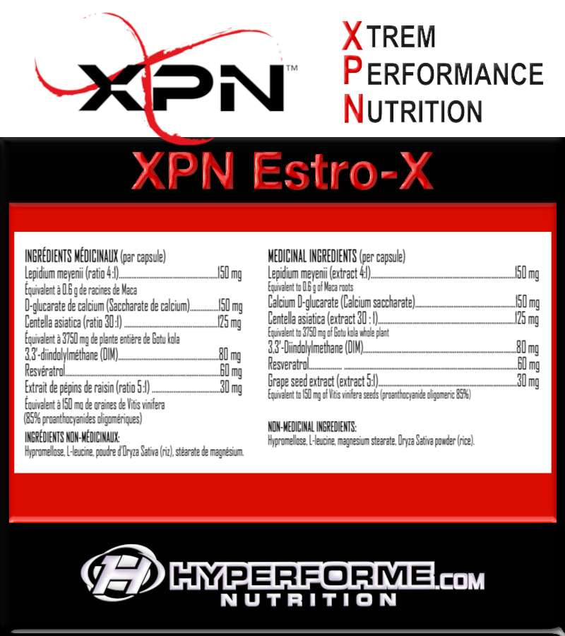 XPN Estro-X - 60 Caps - Estrogen Supplements - Hyperforme.com