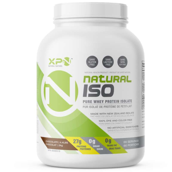 XPN Natural Isolate Protein - 4.4lb Chocolate - Protein Powder (Whey Isolate) - Hyperforme.com