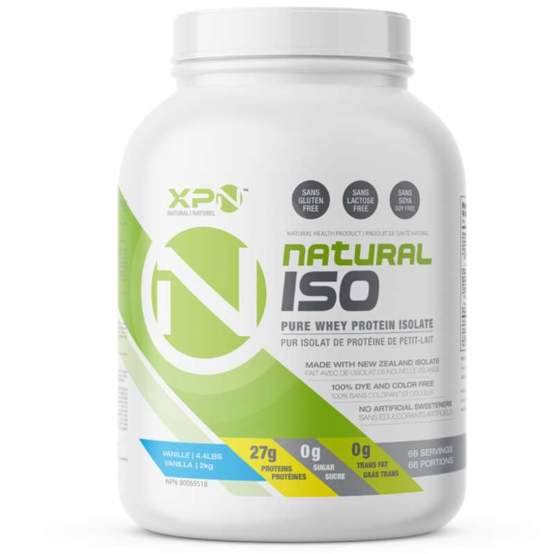 XPN Natural Isolate Protein - 4.4lb Vanilla - Protein Powder (Whey Isolate) - Hyperforme.com