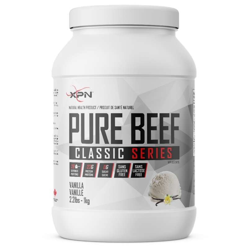 XPN Pure Beef - 2.2lb Vanilla - Protein Powder (Meat) - Hyperforme.com