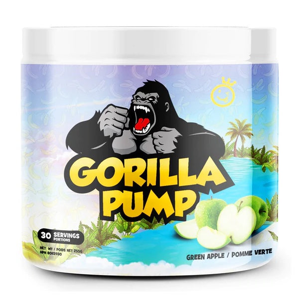 Yummy Sports Gorilla Pump - 30 Servings Green Apple - Nitric Oxide Supplements - Hyperforme.com