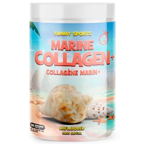 Yummy Sports Marine Collagen - 30 Servings Unflavored - Collagen Supplements - Hyperforme.com