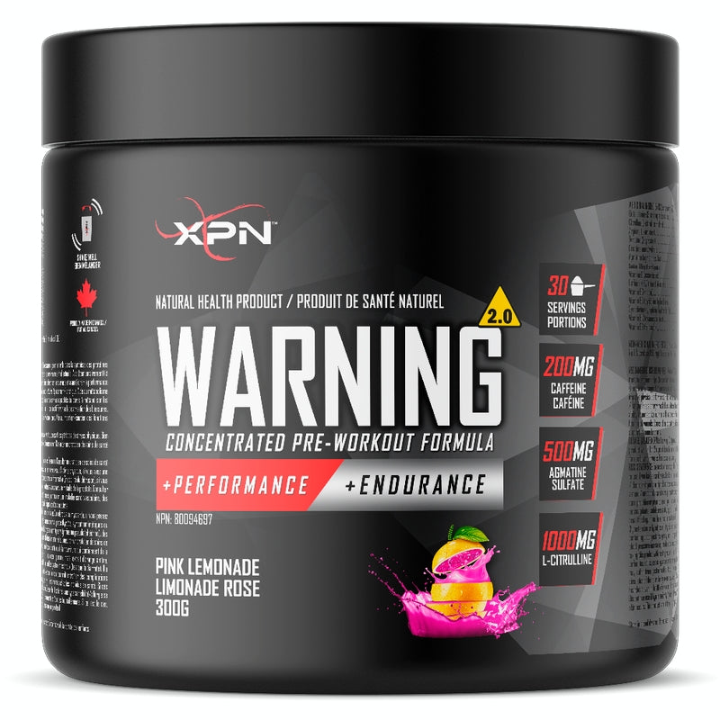 XPN Pre-Workout Warning 2.0 - 30 Servings Pink Lemonade - Pre-Workout - Hyperforme.com