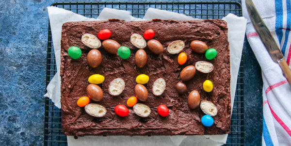 Easter Chocolate protein brownies recipe