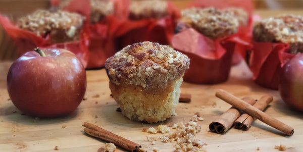 No Sugar added Apple Muffins