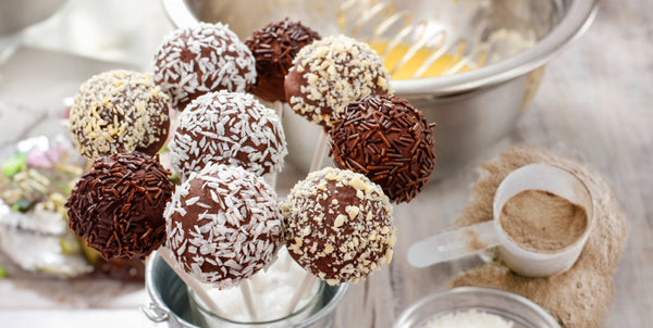 Easter Chocolate Protein Cake Pops
