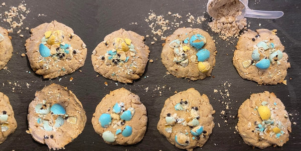 Easter Eggs Protein Cookies