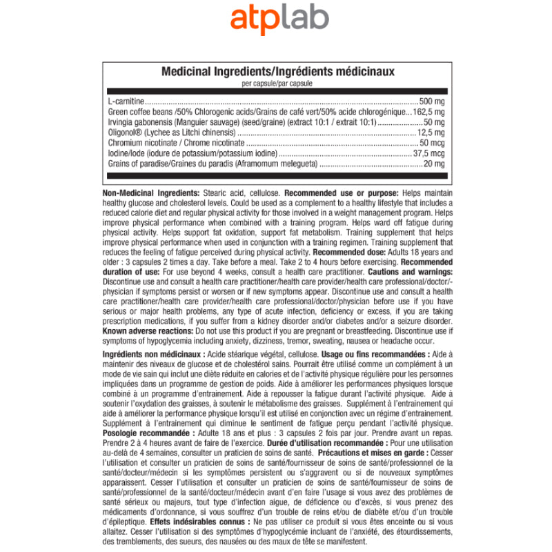 ATP SynerSlim - 180 Caps