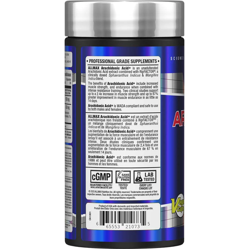 Allmax Arachidonic Acid+ - 120 Caps