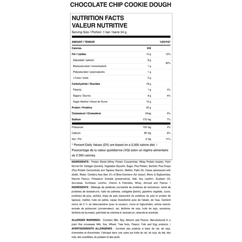 Allmax Hexapro Protein Bar - 12 Bars