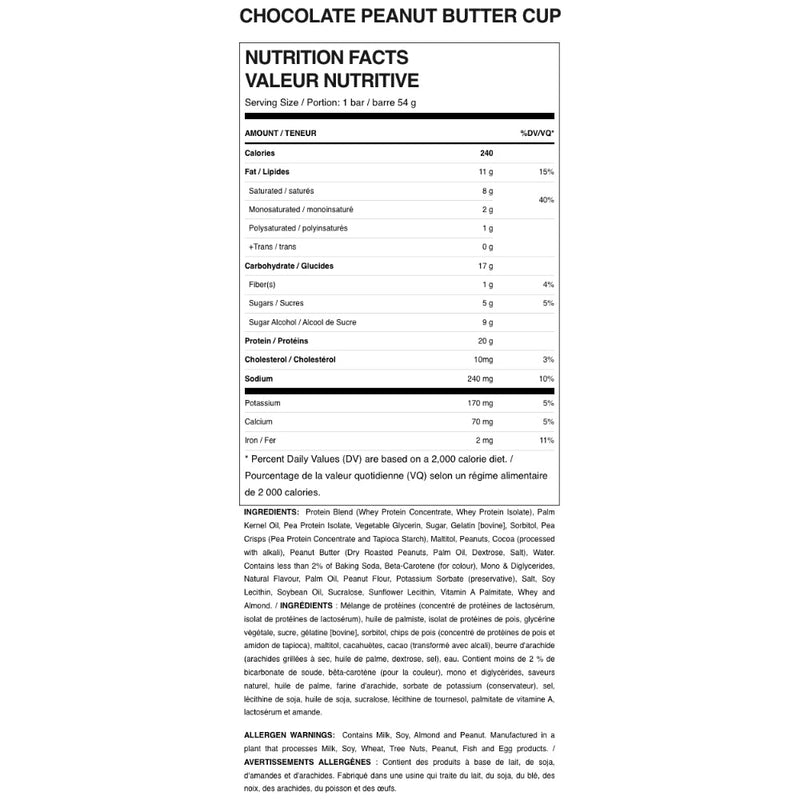 Allmax Hexapro Protein Bar - 12 Bars