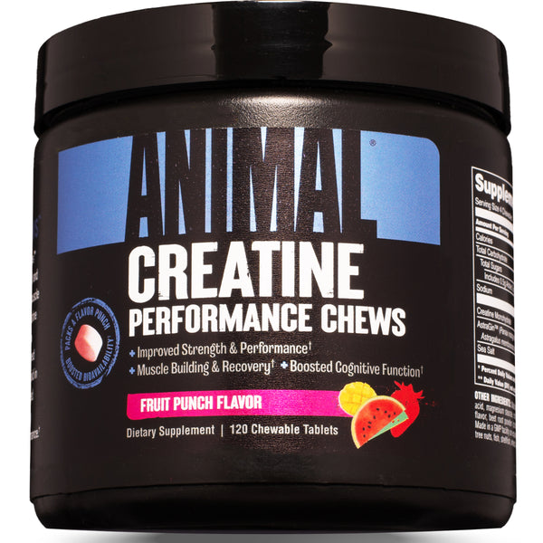 Animal Creatine à Mâcher - 30 portions