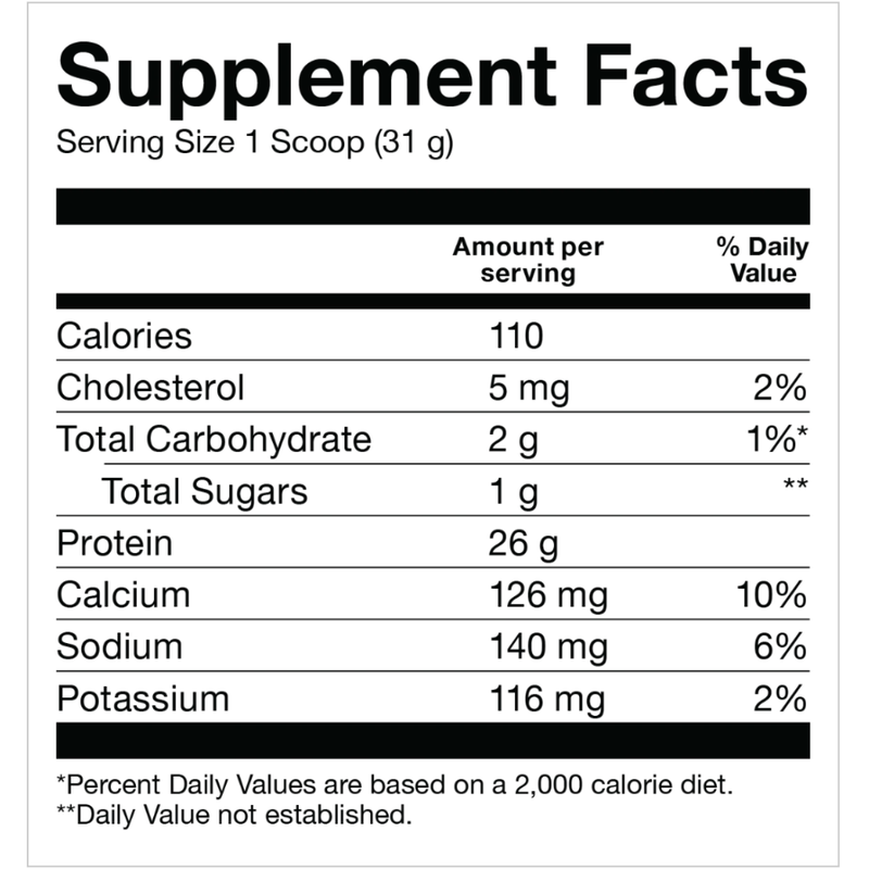Basic Supplements Protéine Isolée - 2lb