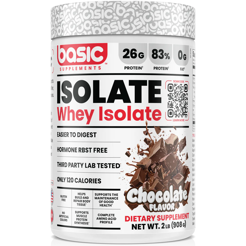 Basic Supplements Protéine Isolée - 2lb
