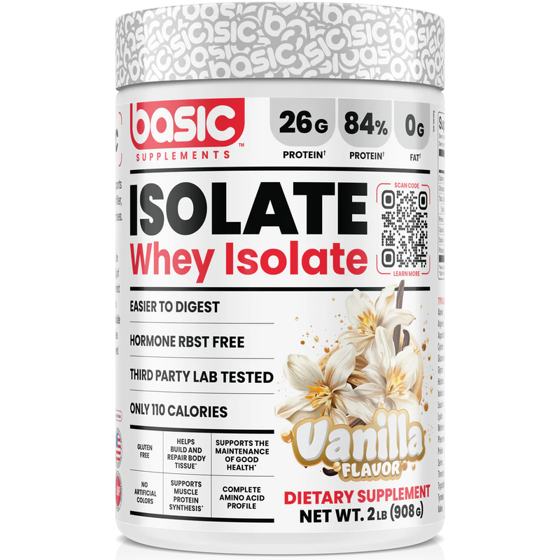 Basic Supplements Protéine Isolée - 2lb