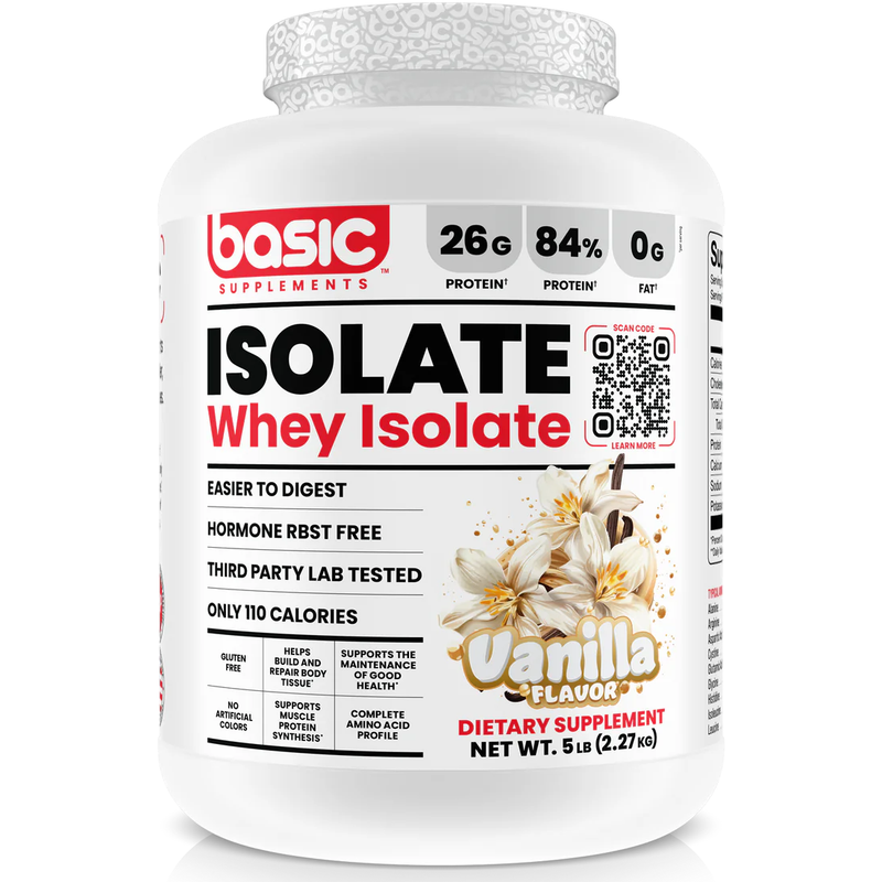 Basic Supplements Protéine Isolée - 5lb