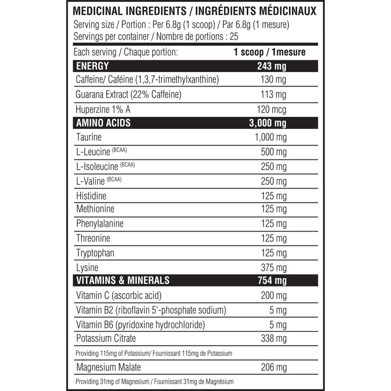 Believe Aminos + Energy6 - 25 Servings