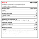 Believe Electrolytes - 50 portions