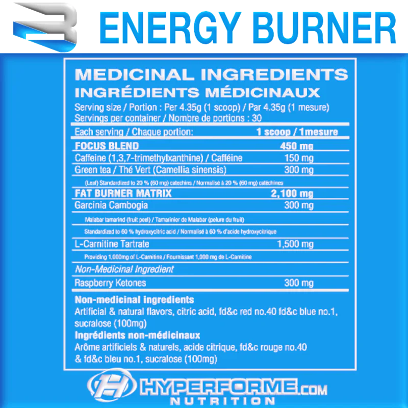 Believe Energy Burner - 30 Servings