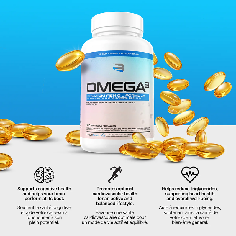 Believe Omega-3 - 120 Softgels