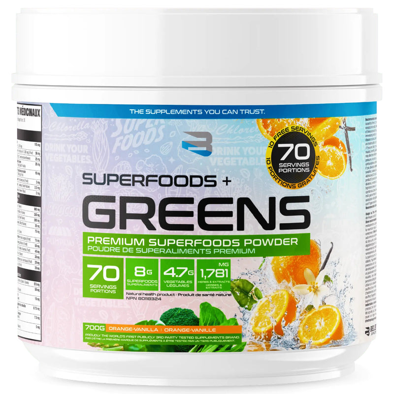 Believe Superfoods+ Greens  - 70 Servings