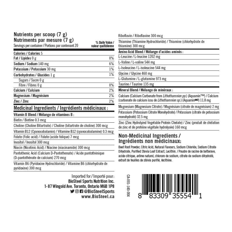 Biosteel Sports Mélange d'hydratation - 140g