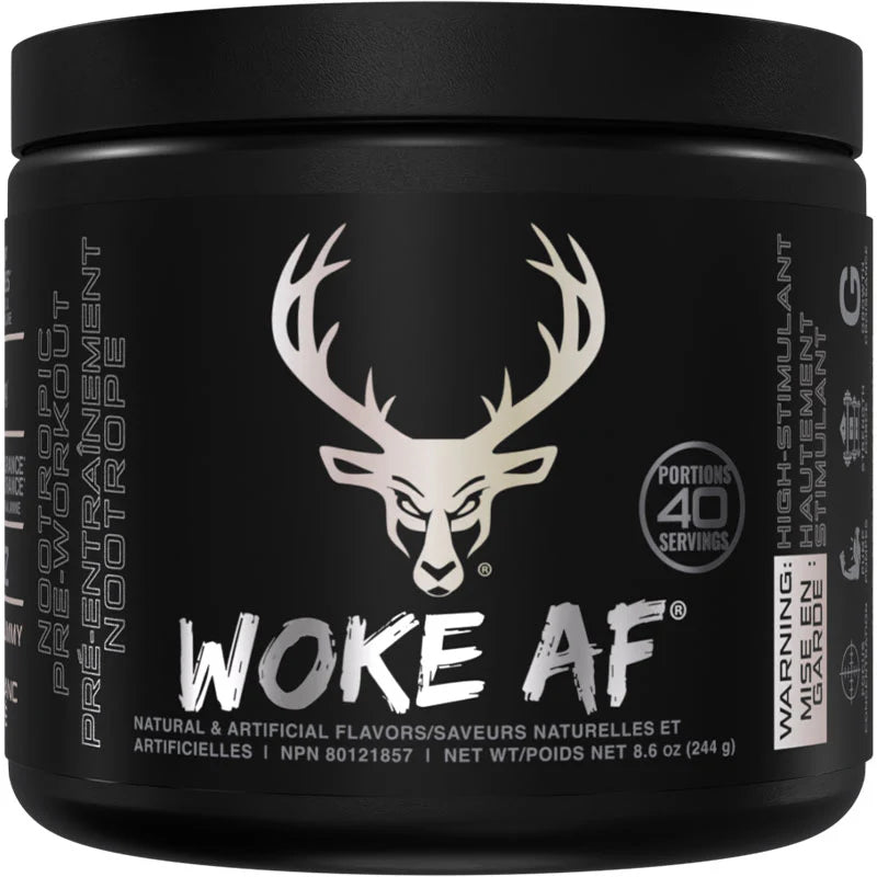 Bucked Up Woke AF Pre-Workout Powder, Increased Energy, Miami, 333mg Caffeine, 20 Servings - View #8