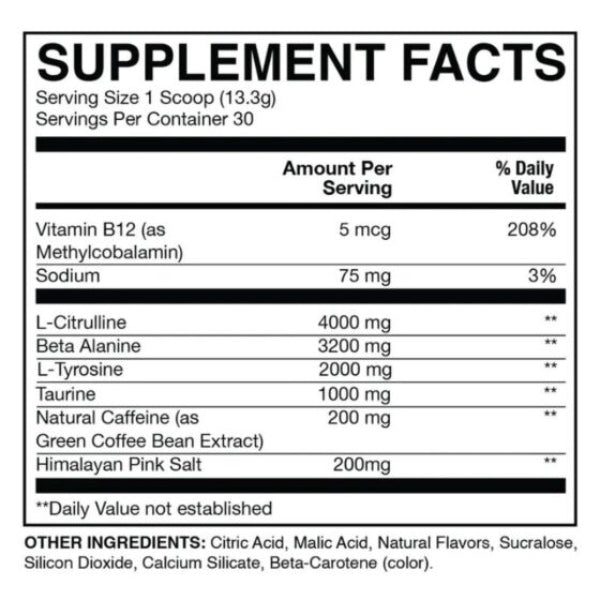 CBUM Essential Pre-Workout - 30 portions