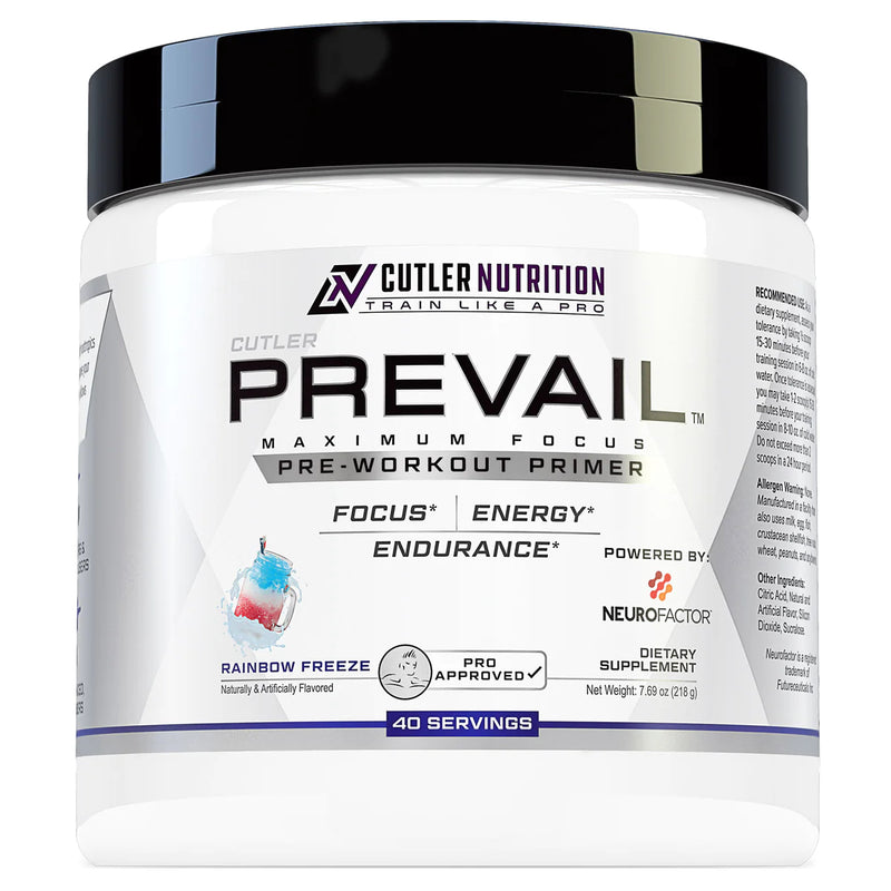 Cutler Nutrition Prevail Pré-Workout - 40 Portions