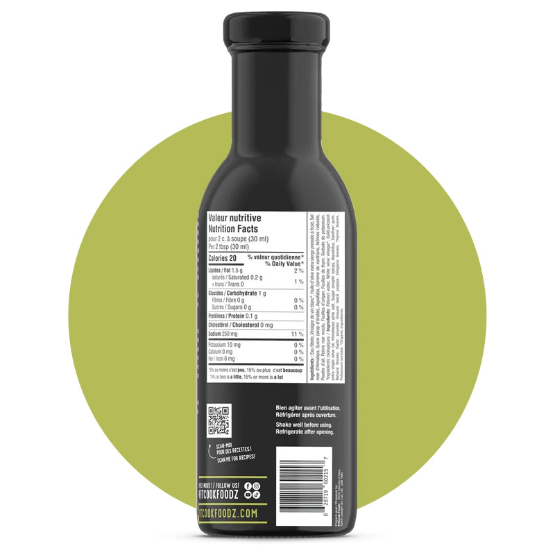 Fitcook Foodz Dressing Italian - 355ml