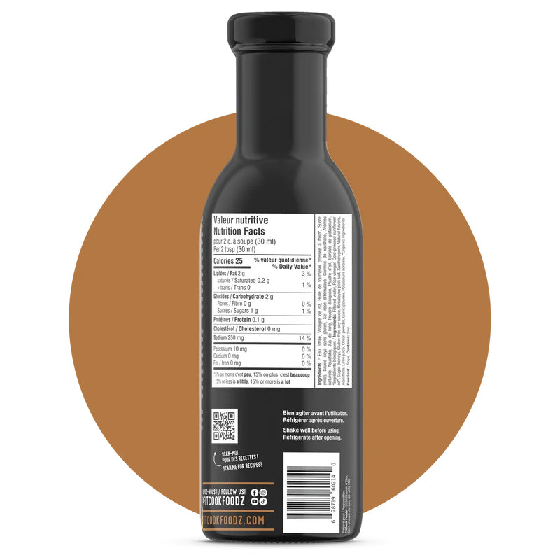Fitcook Foodz Dressing Sesame - 355ml