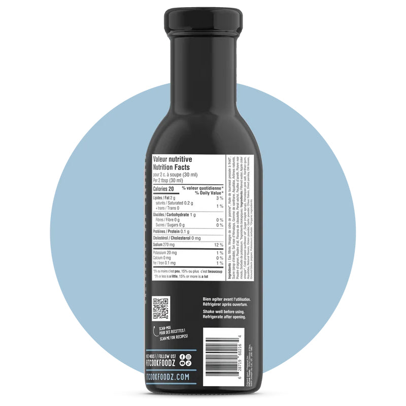 Fitcook Foodz Dressing Ranch - 355ml