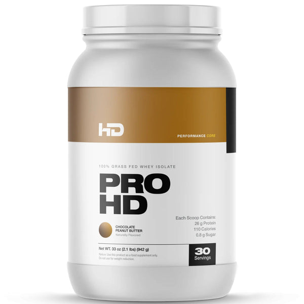 HD Muscle ProHD Isolate - 30 Servings Chocolate Peanut Butter - Protein Powder (Whey Isolate) - Hyperforme.com